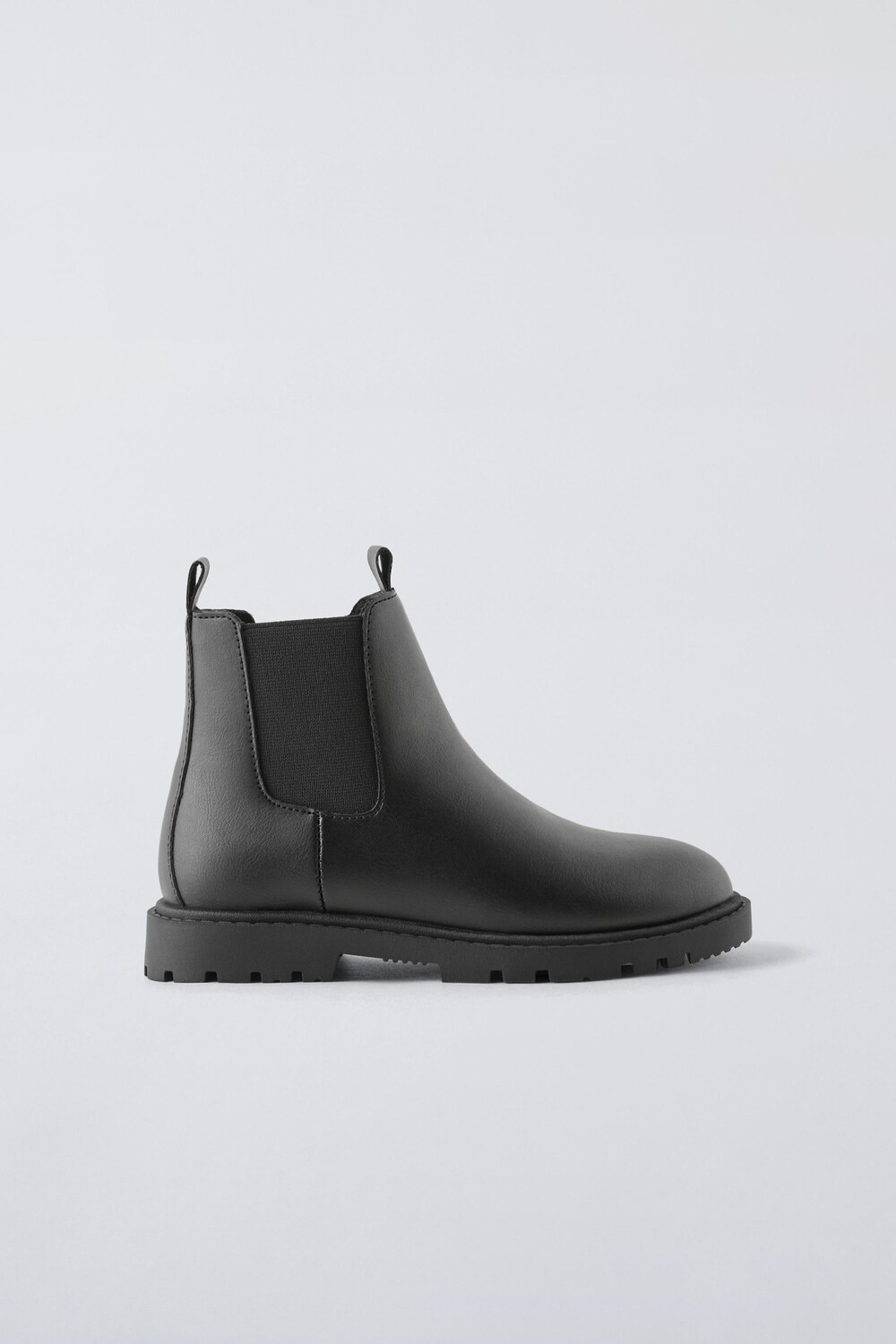 

Ботинки с треским стойкой ZARA, черный