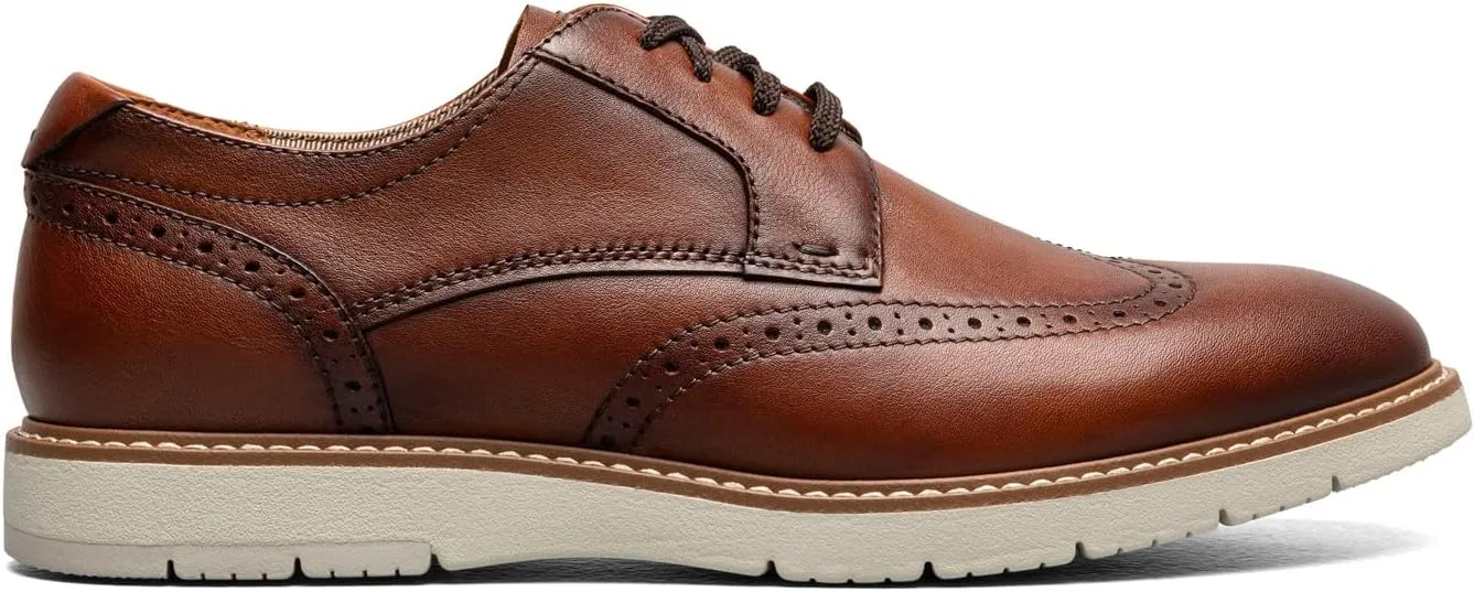 Мужские оксфорды Florsheim Vibe Wingtip, Cognac 2 — фото 2