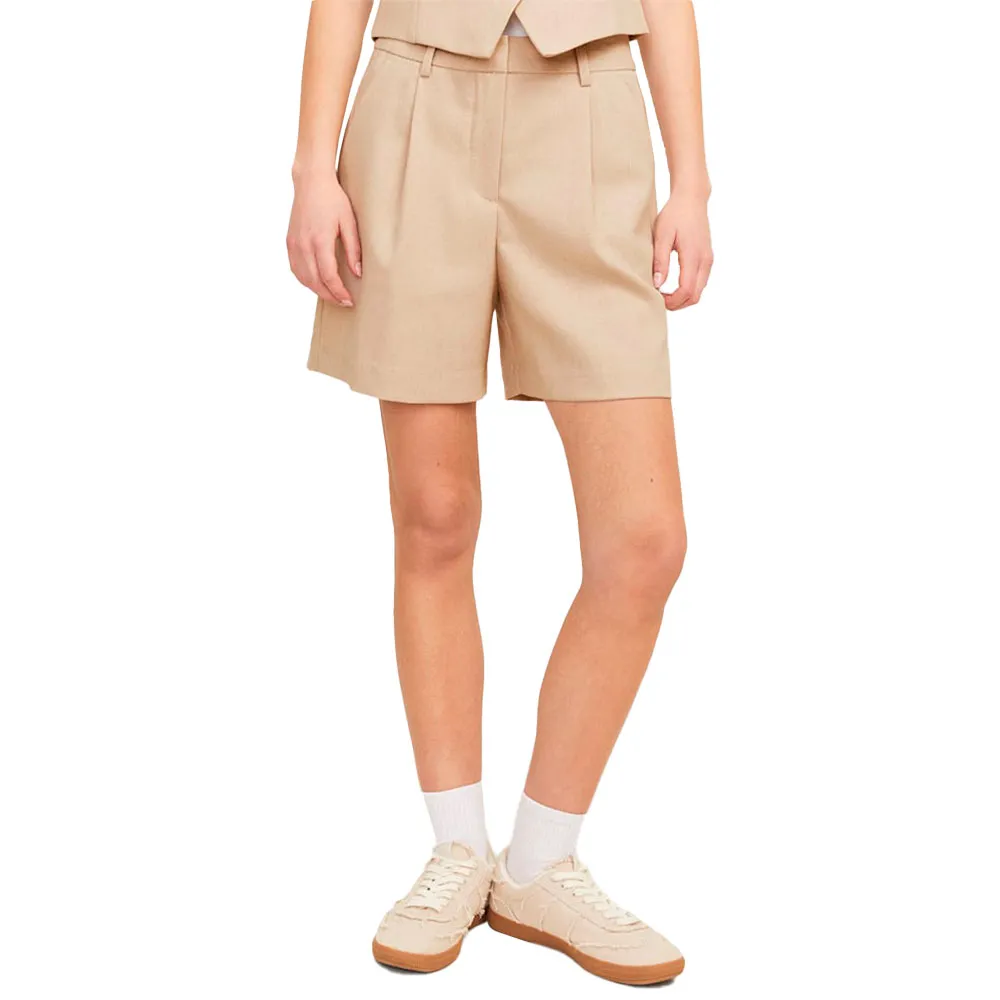 

Шорты Jack & Jones Ellis Structured Wide JJXX high waist, бежевый