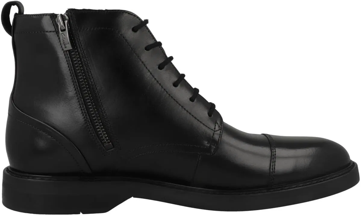 Мужские ботинки Clarks Aldwin CapChukka, Mid Tan Lea — фото 3