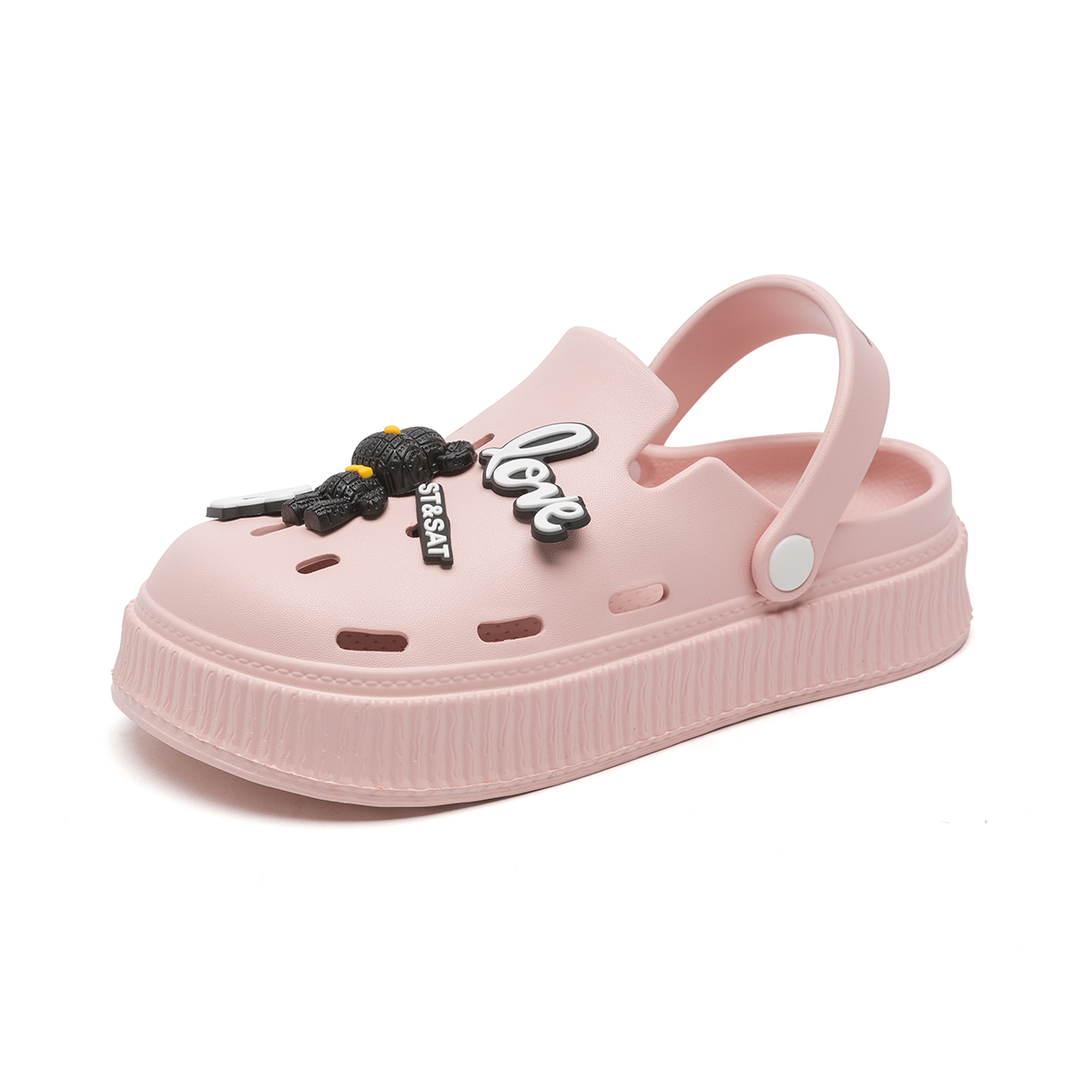 ST&SAT Клоги женские розовые, цвет Pink