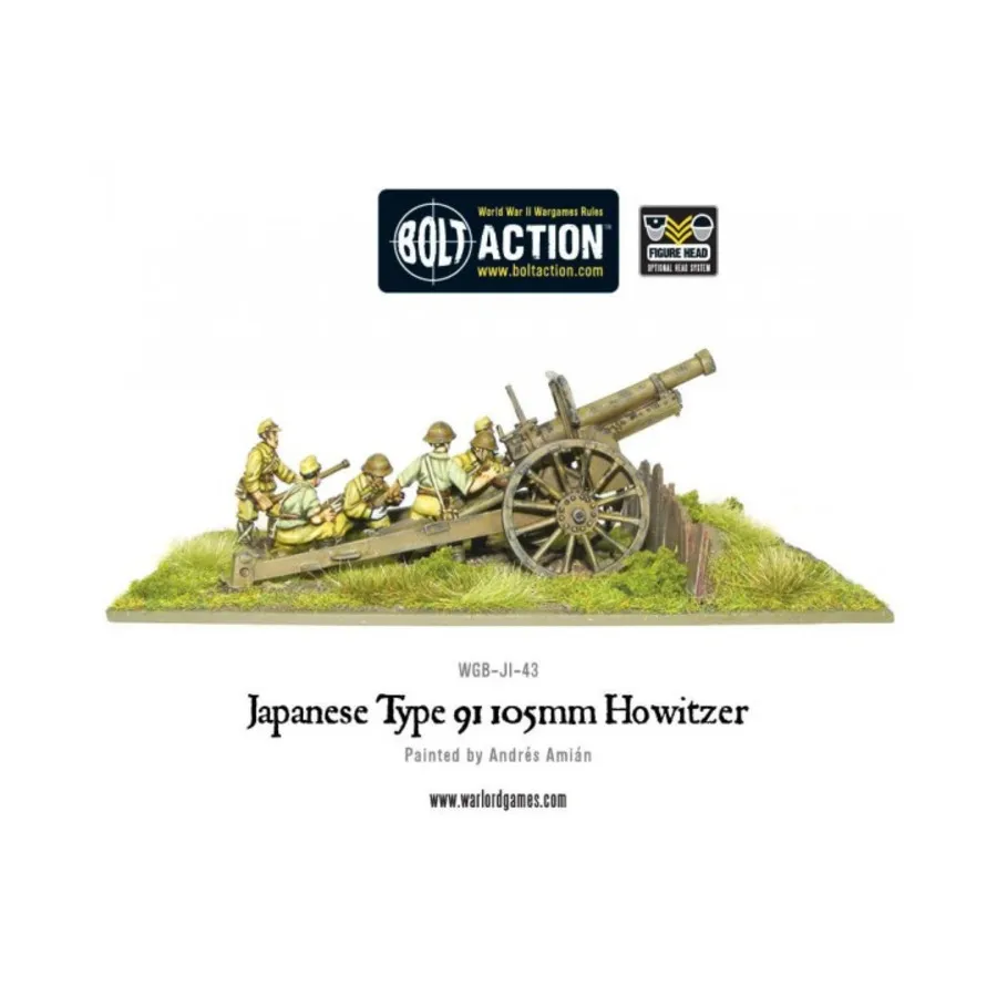 

105-мм гаубица Тип 91, Bolt Action - Japanese - Type xx Gun (28mm)