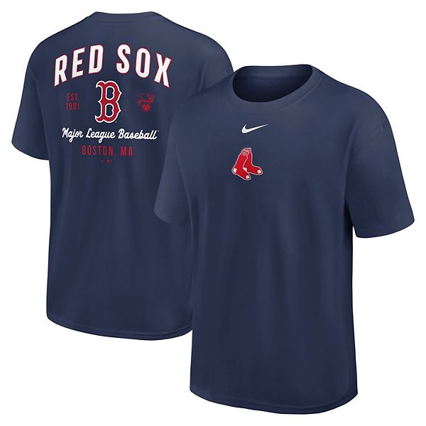

Мужская футболка Boston Red Sox Max90 в темно-синем цвете Nike