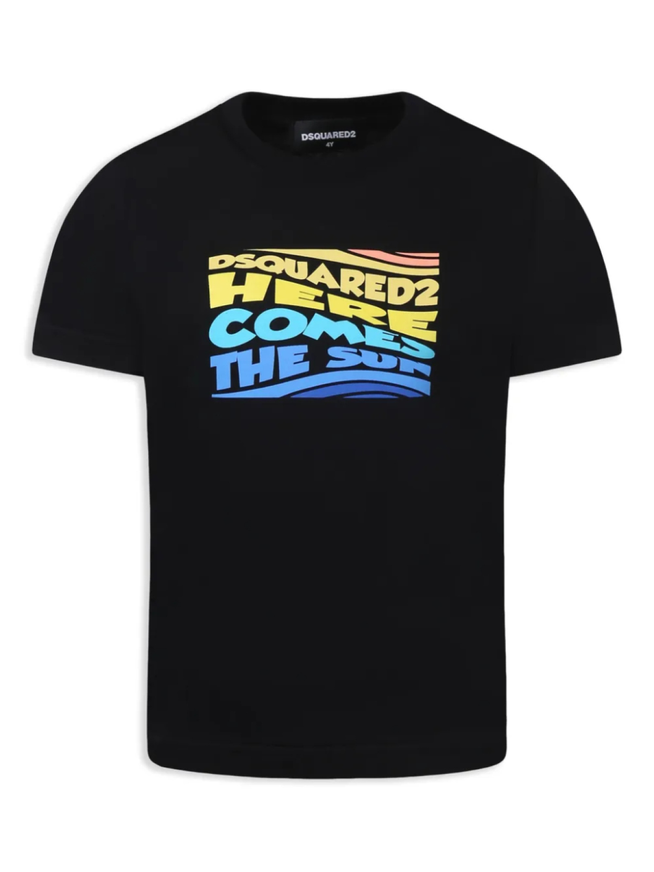 

Футболка хлопковая DSQUARED2 KIDS, черный