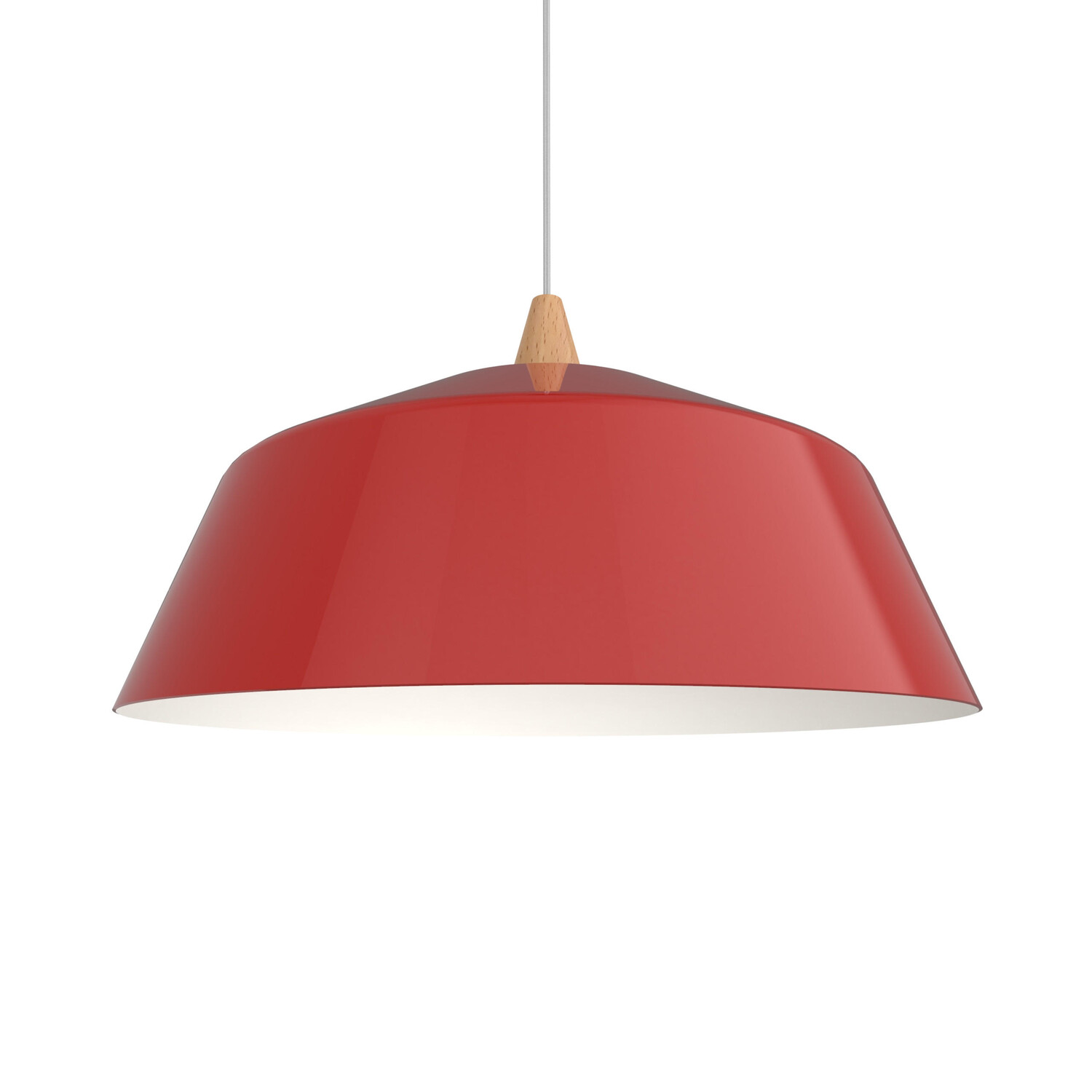 

Подвесной светильник Lumicom, 50x50x17 см, красный