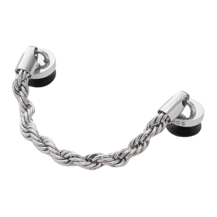 Crocs Аксессуары для обуви Azusa Alloy Unisex Silver — фото 3