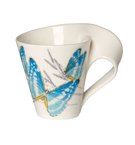 

Кофейная кружка бабочка newwave caffè Villeroy & Boch, белый