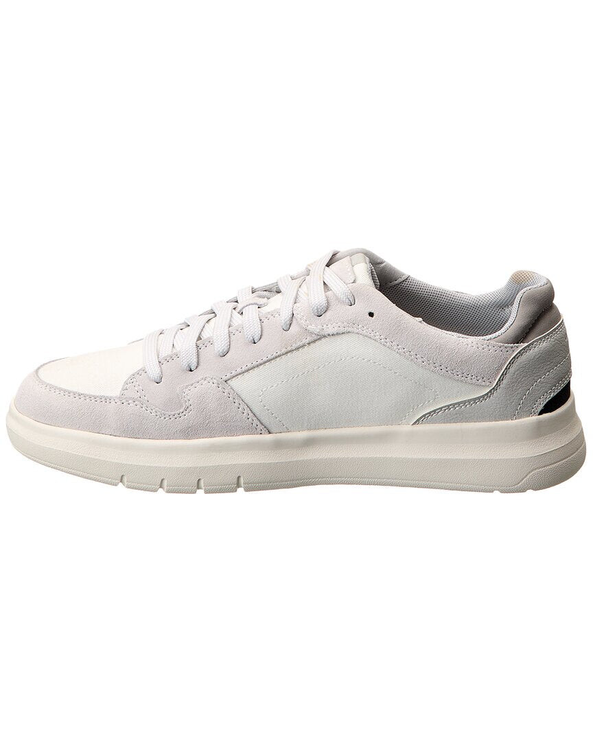 

Кроссовки Geox Merediano из парусины и замши, белый