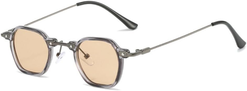 

Мужские классические панк-солнцезащитные очки, женские винтажные солнцезащитные очки в маленькой оправе, мужские солнцезащитные очки, женские ретро-очки в леопардовой оправе, один размер, cha TYUVIVO, One Size