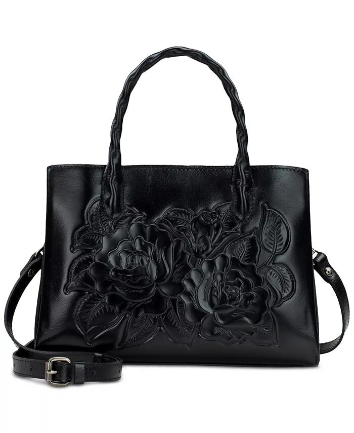 

Сумка Genovese Medium Leather с верхней ручкой Patricia Nash, черный