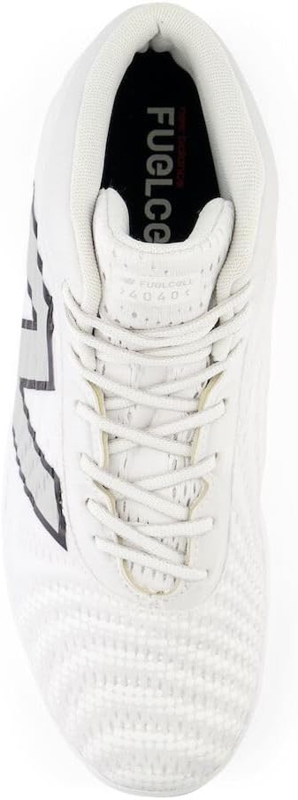 Мужские бейсбольные кроссовки New Balance FuelCell 4040 V7 средней толщины, Optic White/Raincloud — фото 4