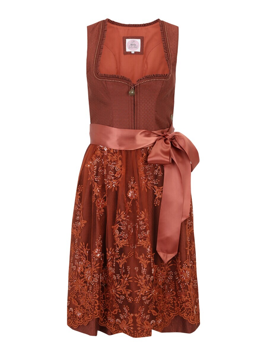 

Платье MARJO Dirndl Thiersheim, цвет auburn/cognac