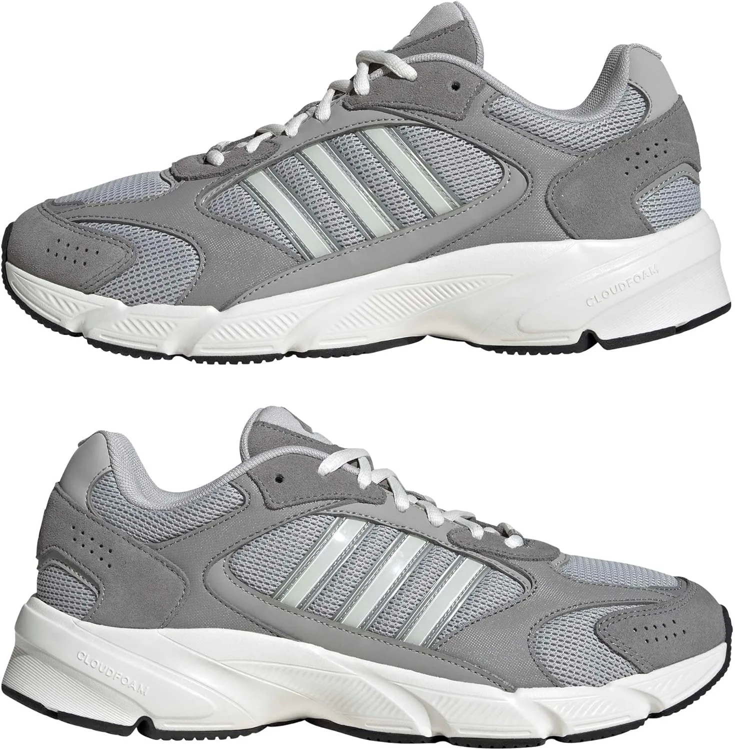 Мужские кроссовки Adidas CrazyChaos 2000, серый/белый — фото 3