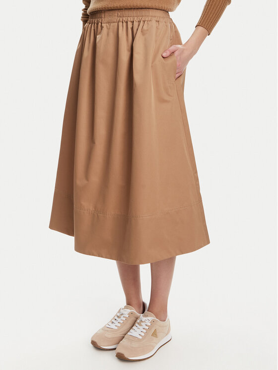 

Трапециевидная юбка regular fit Cairo 2523106074 Marella, бежевый