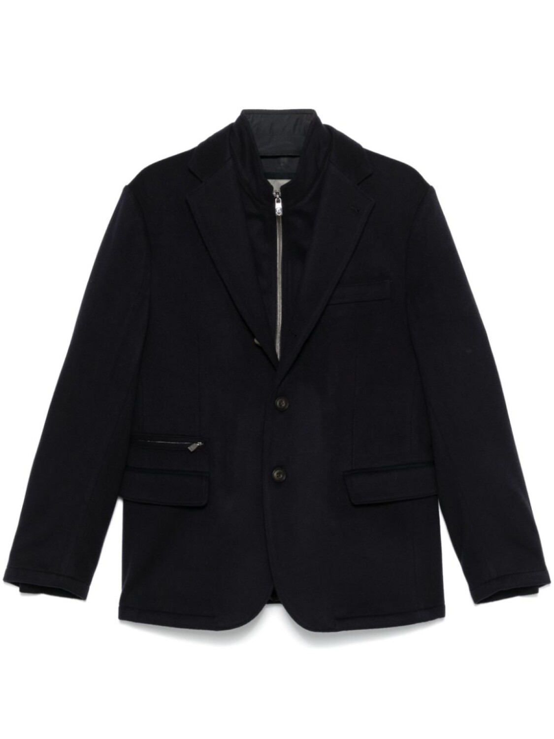 

Corneliani блейзер из натуральной шерсти, синий