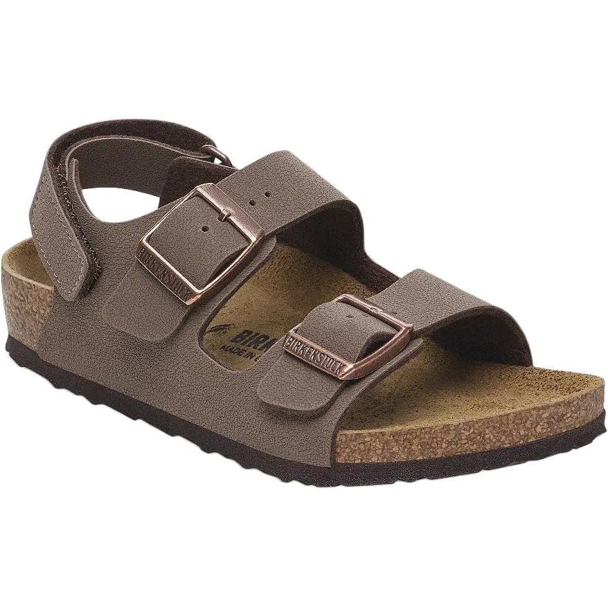 Сандалии Milano Low Top Sandal Brown Kids' Birkenstock — фото 4