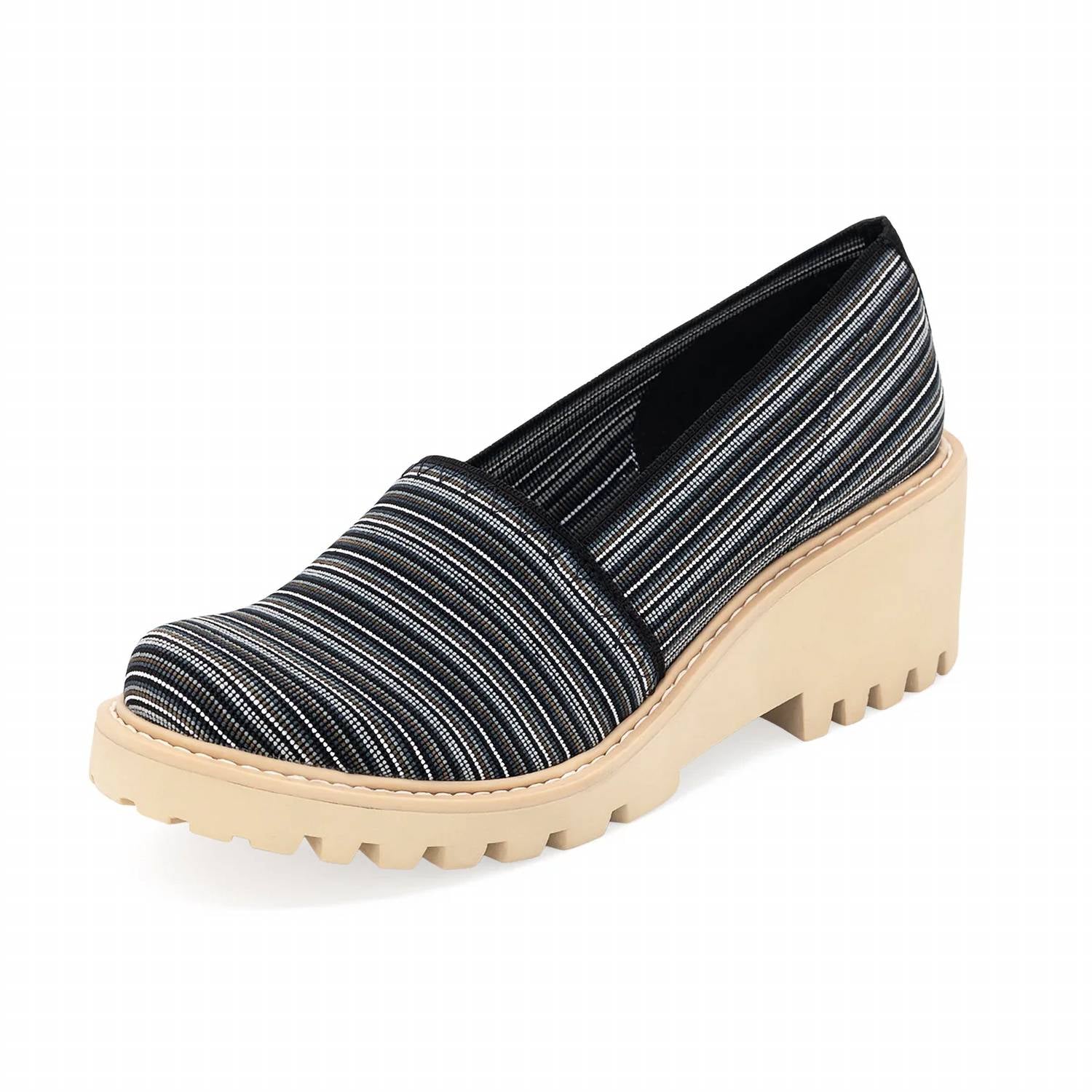 Женские мюли Sheppard в серую полоску CHARLESTON SHOE CO., серый