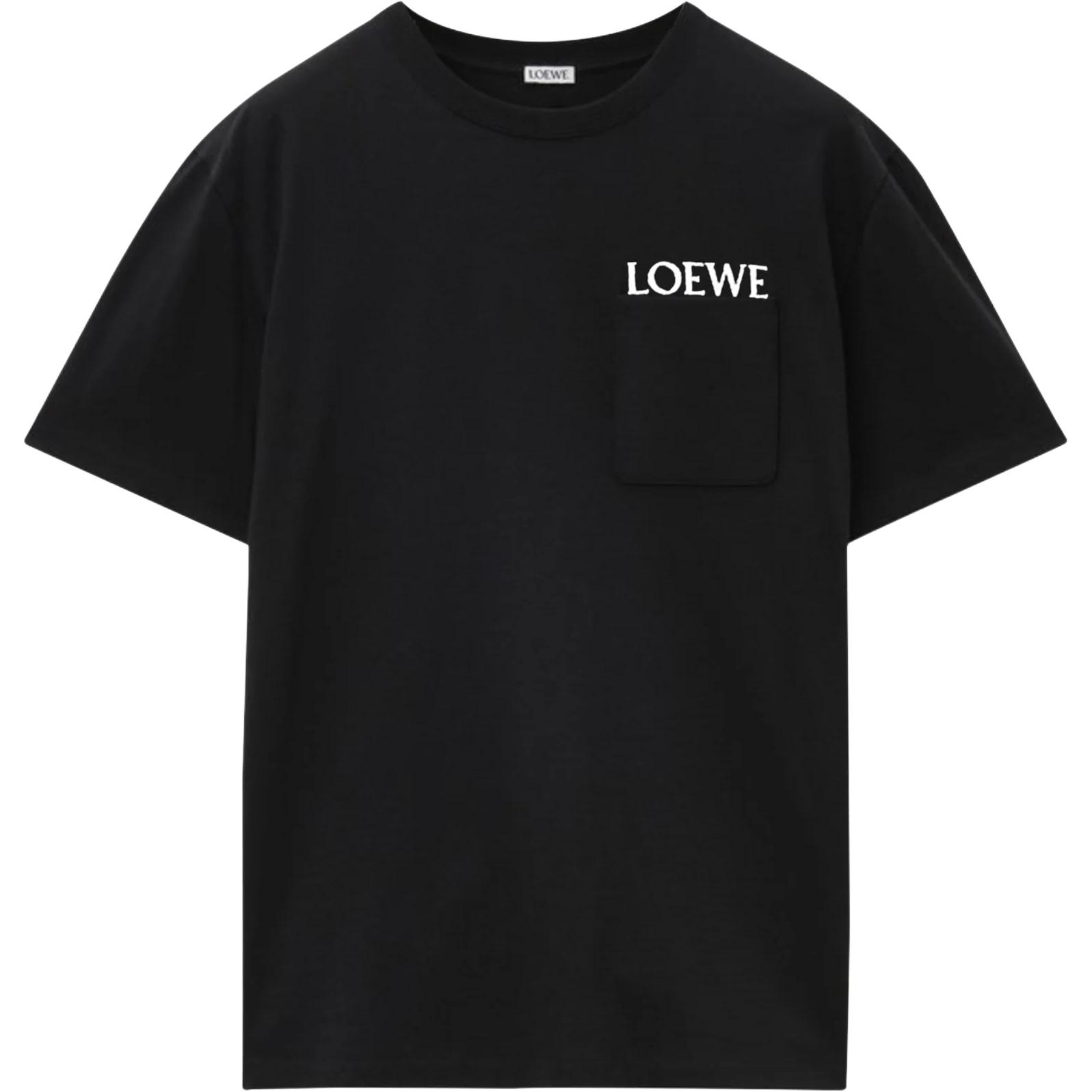 

Футболка с карманом Loewe, черный