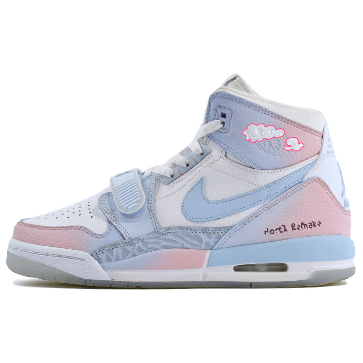 

Кроссовки Jordan Legacy 312 Vintage Basketball Shoes Women's Mid-top Blue/pink, голубой, Синий, Кроссовки Jordan Legacy 312 Vintage Basketball Shoes Women's Mid-top Blue/pink, голубой