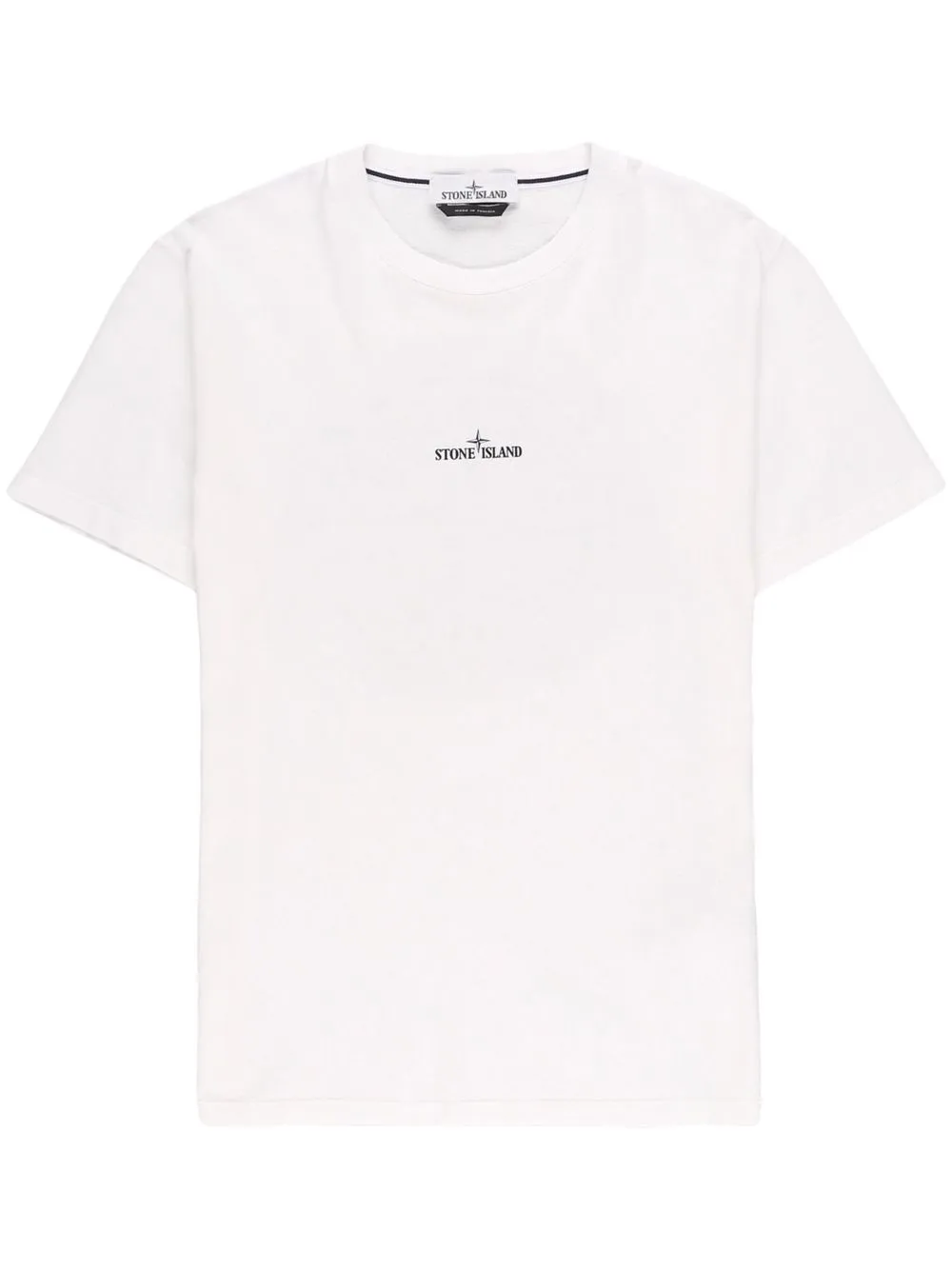 

Футболка с логотипом Stone Island, белый