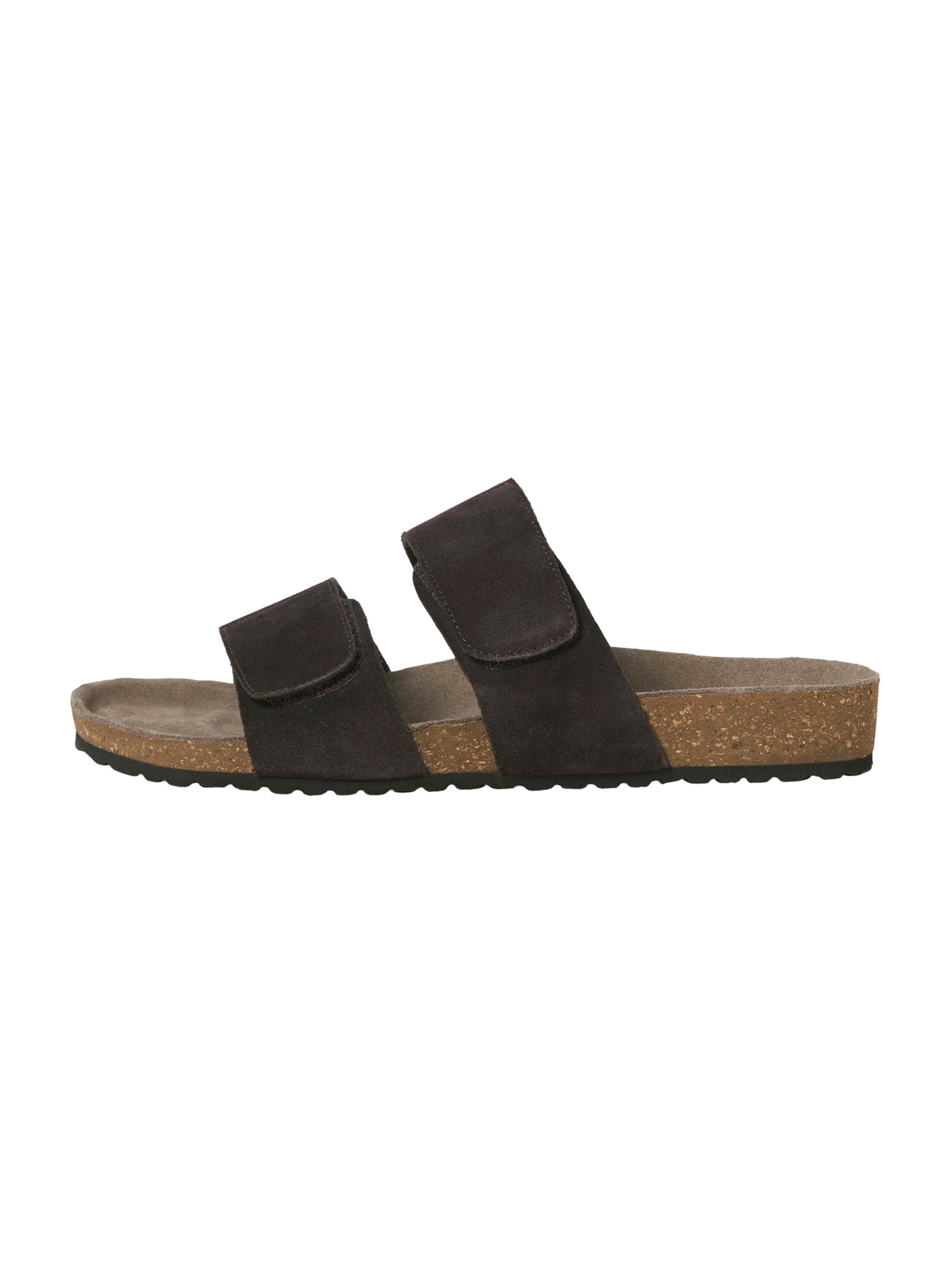 

JACK & JONES Мюли 'JFWMALTA' в темно-коричневом цвете