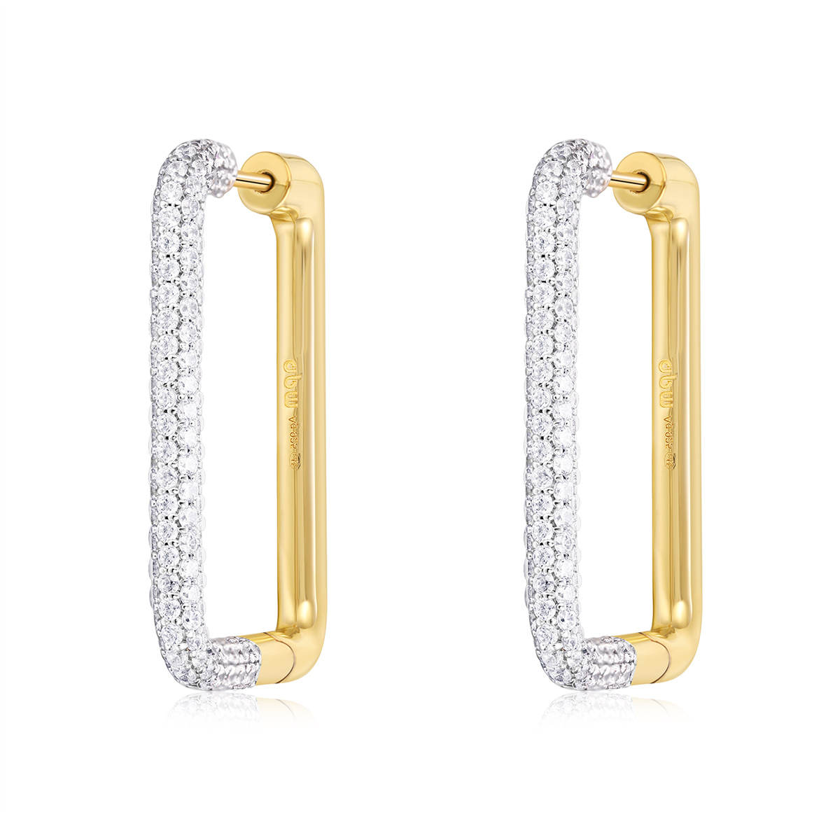 

Apm Monaco Сережки из 925 стерлингового серебра женские gold