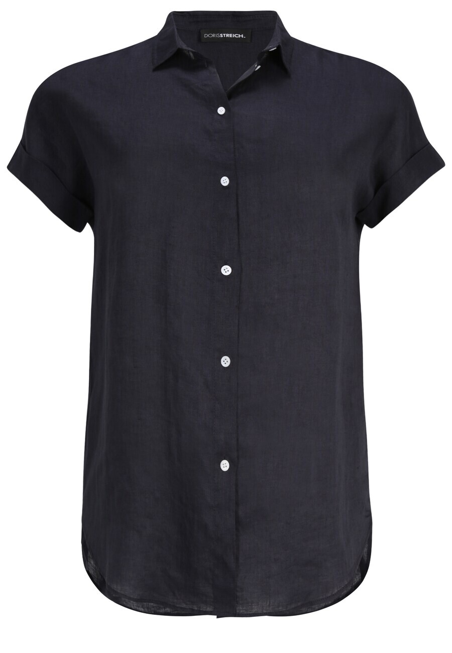 

Блузка с коротким рукавом Doris Streich Blouse, темно-синий