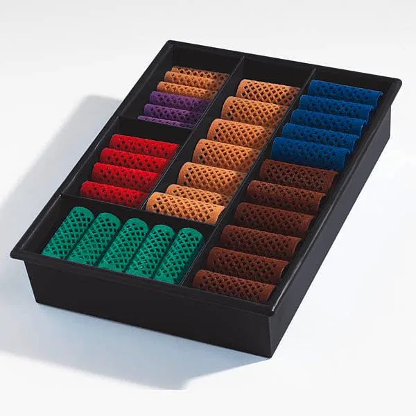 Набор бигуди Basler Curler Assortment Box Black, 60 штук Basler