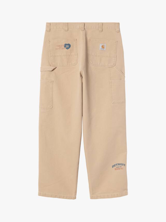 

Графические штаны Single Knee Carhartt WIP, Dusty H Brown