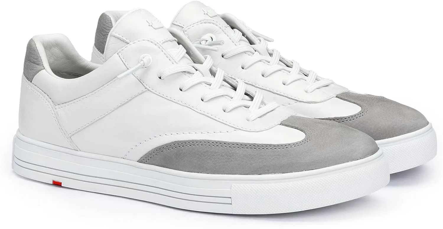 Мужские низкие кроссовки LLOYD Edik со свободной стелькой, Grey / White — фото 3