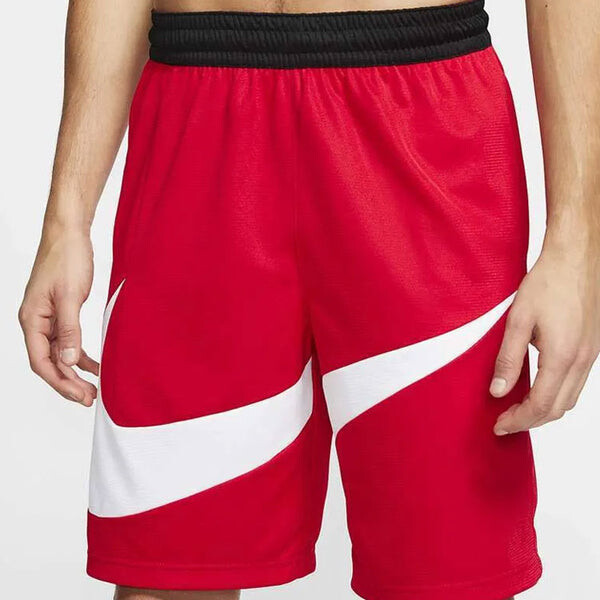 Шорты large logo breathable sport casual shorts men's red Nike, красный — фото 3