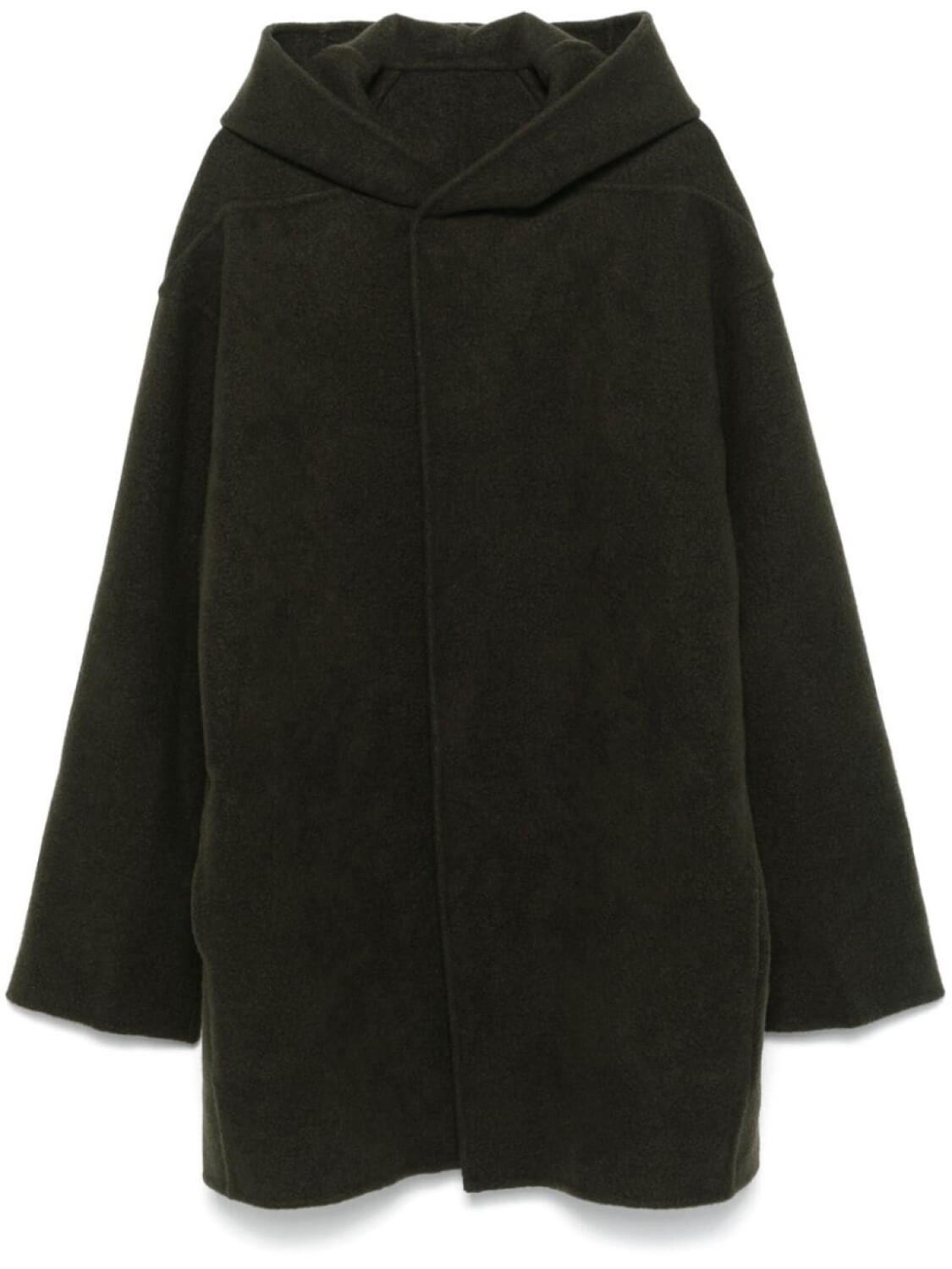 

Rick Owens кашемировое пальто, зеленый