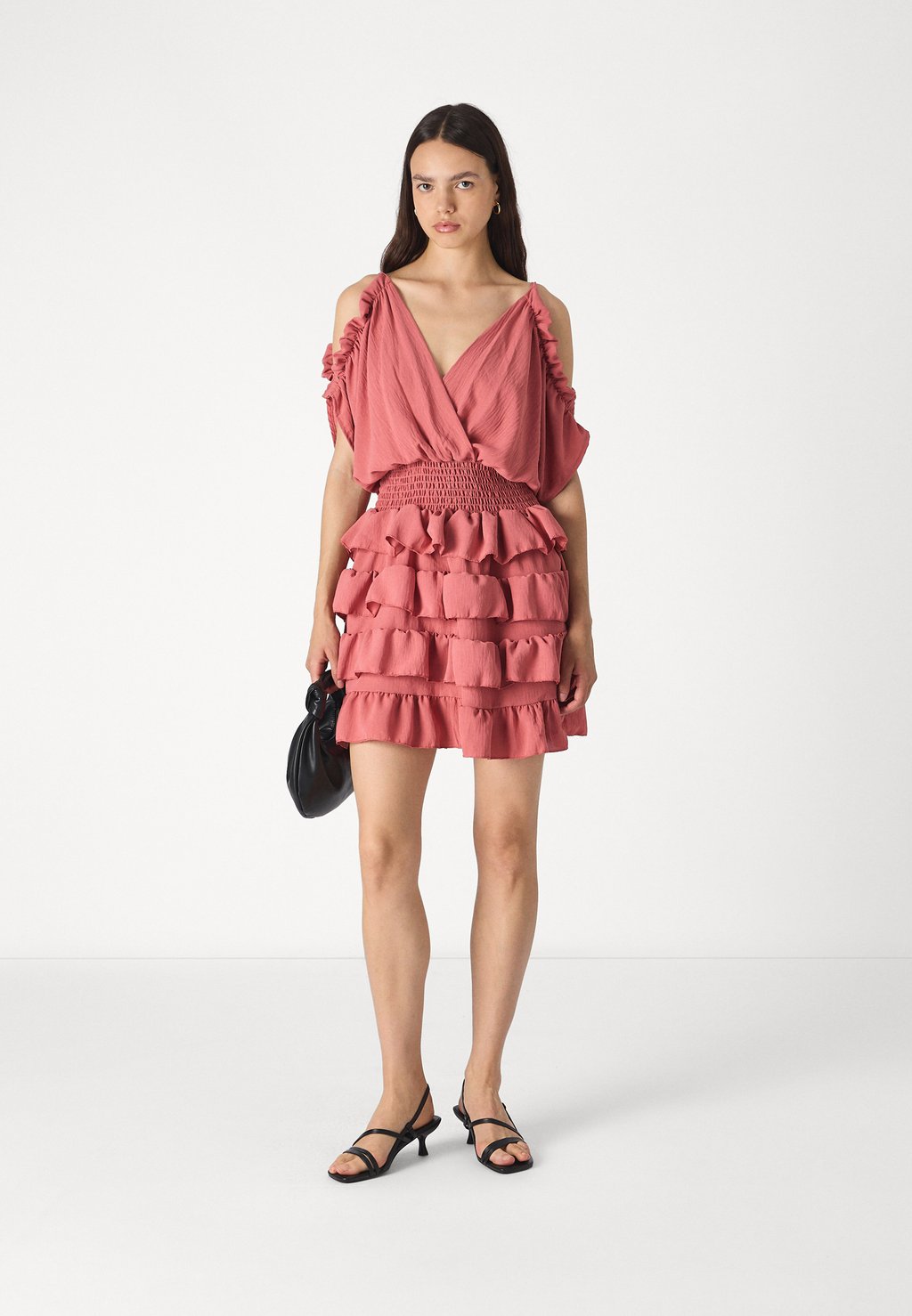 

Элегантное платье CRUISE COLLECTION SANJILA RUFFLE DRESS WAL G., фуксия