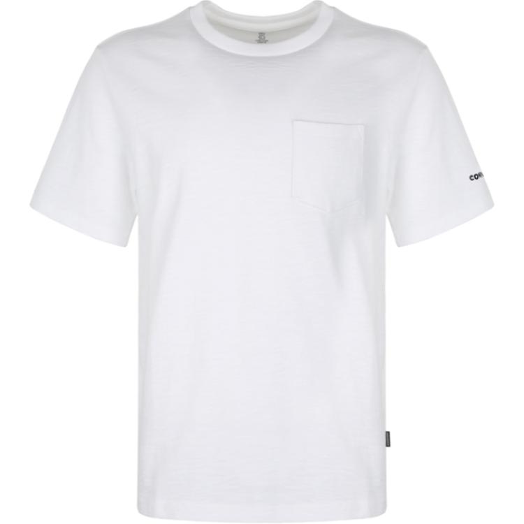 

Converse Футболка мужская белая, Белый, Converse Футболка мужская белая