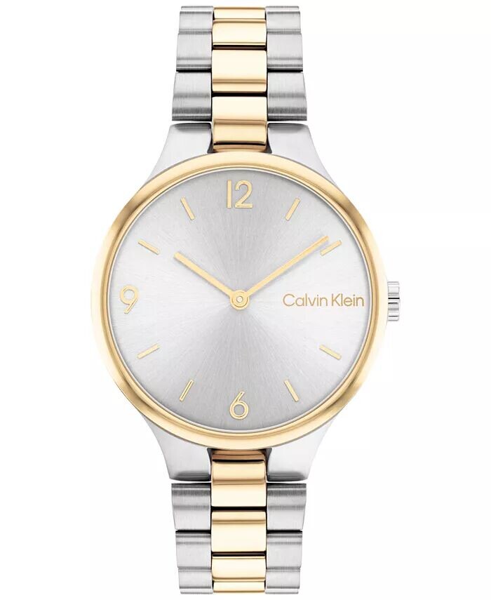 

Двухцветные часы-браслет из нержавеющей стали 32 мм Calvin Klein