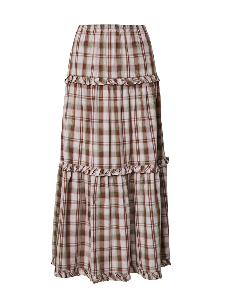

Юбка Monki, цвет Dusky pink/Pastel pink