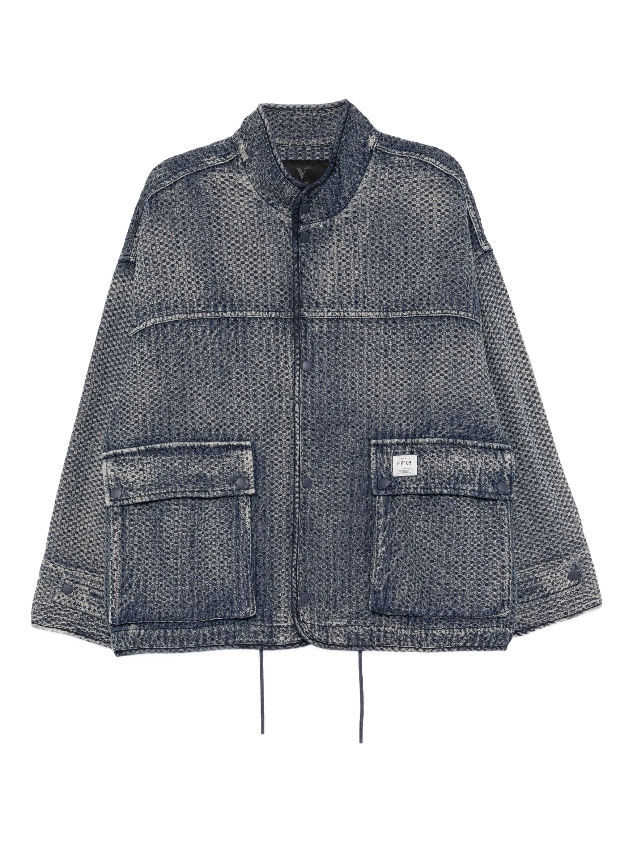 

Стеганая джинсовая куртка Five Cm, синий