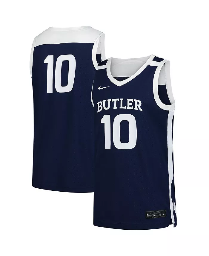 

Мужская баскетбольная реплика джерси Butler Bulldogs №10 в синем цвете Nike
