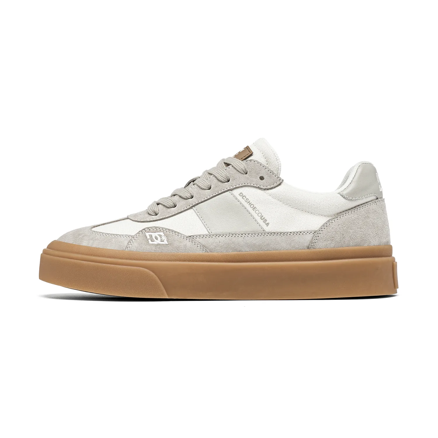 Кроссовки для скейтбординга Seattle Low top мужские DCSHOES, Beige Gray[Standard, True to Size, True to Size]