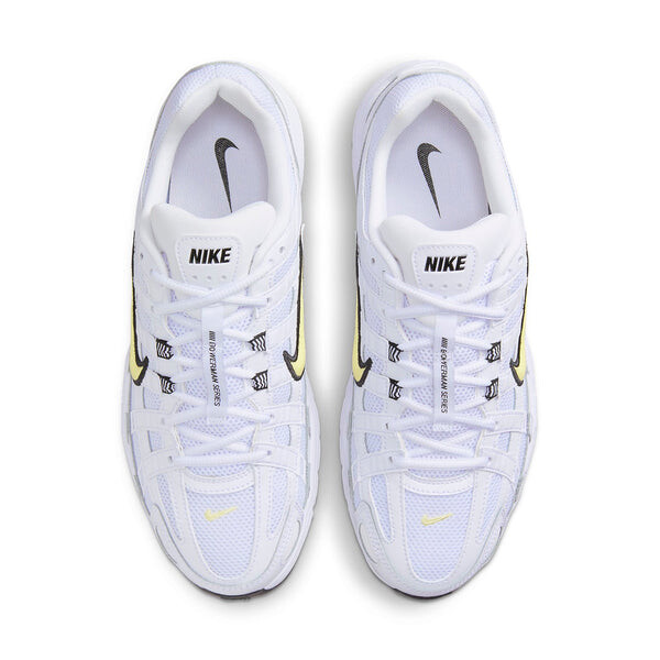 Кроссовки p 6000 лимонные шифоновые Nike, белый — фото 4
