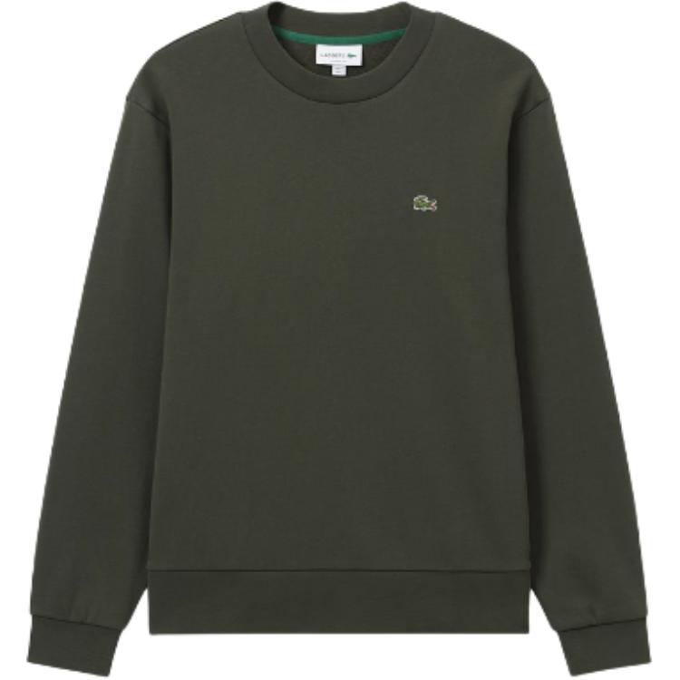 Свитер мужской коричневый зеленый LACOSTE, коричневый зеленый — фото 3