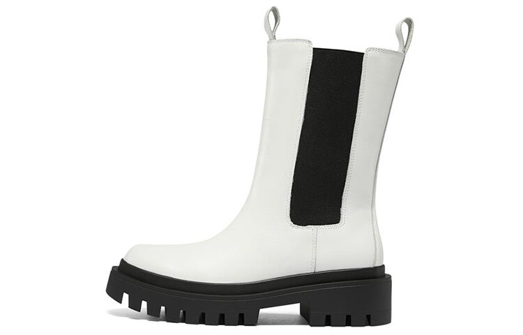 Женские сапоги Skechers зимние, белый