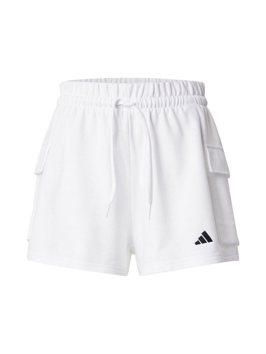 

Тренировочные брюки свободного кроя ADIDAS SPORTSWEAR Essentials, белый