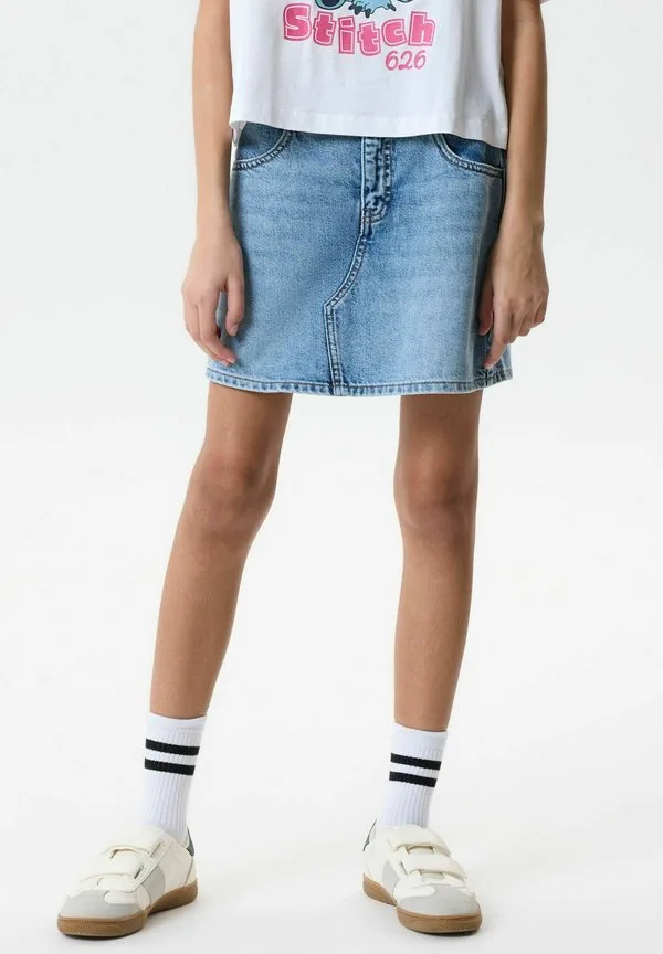 Джинсовая юбка Two Soon, Medium Blue Denim — фото 3