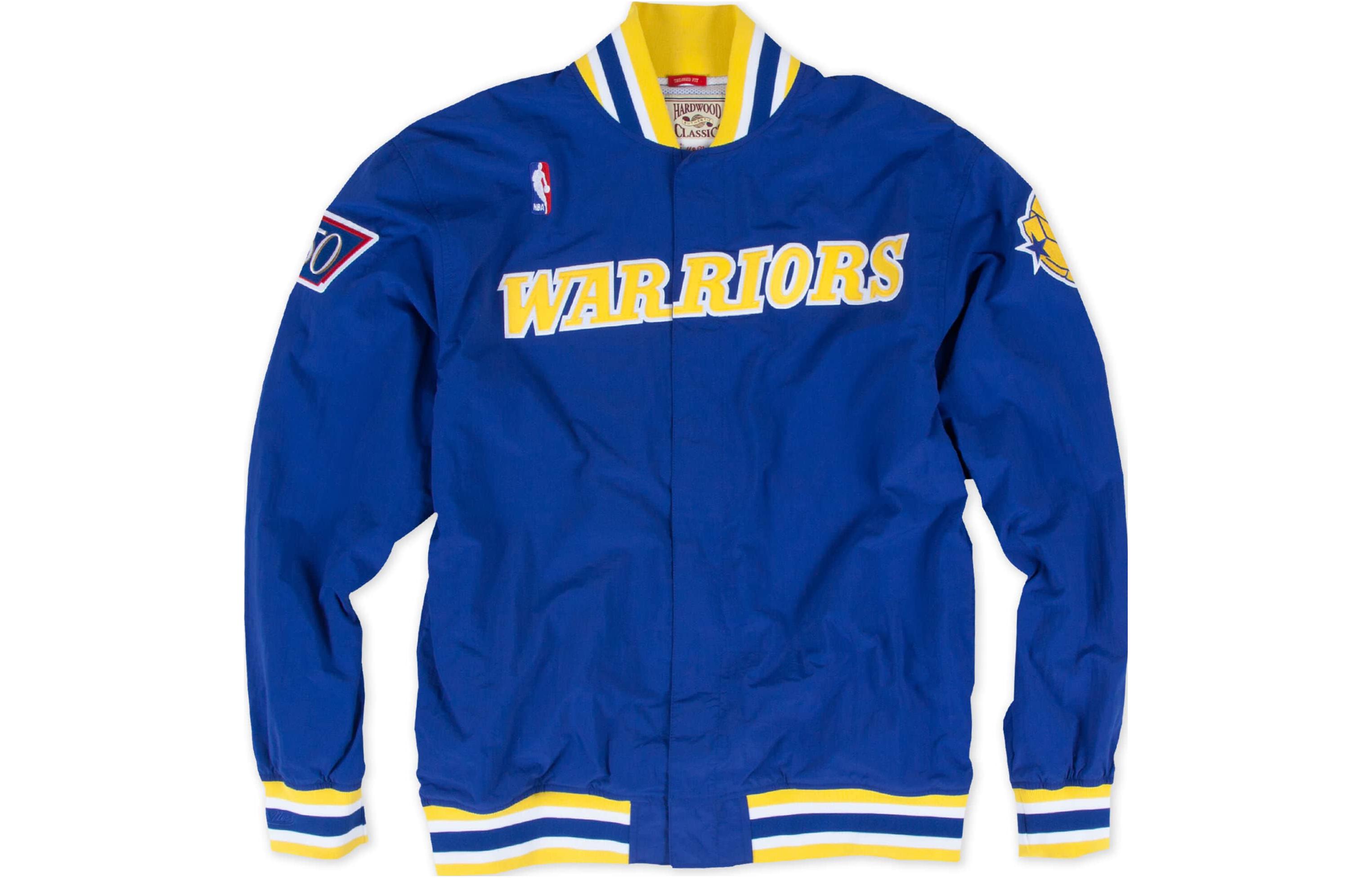 

Куртка мужская синяя Mitchell Ness, Синий, Куртка мужская синяя Mitchell Ness