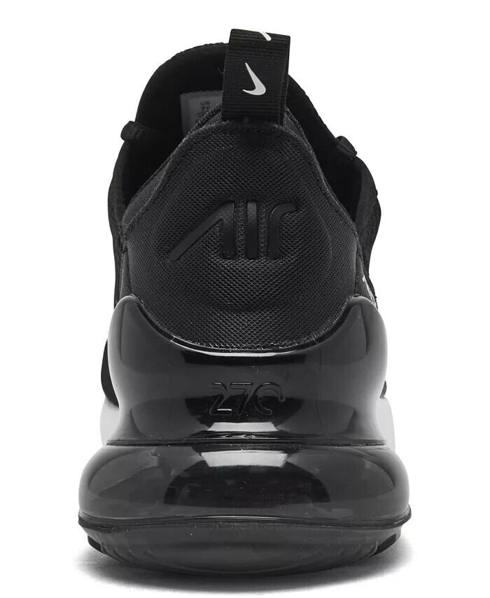 Повседневные кроссовки Big Kids Air Max 270 от Finish Line Nike, черный — фото 3