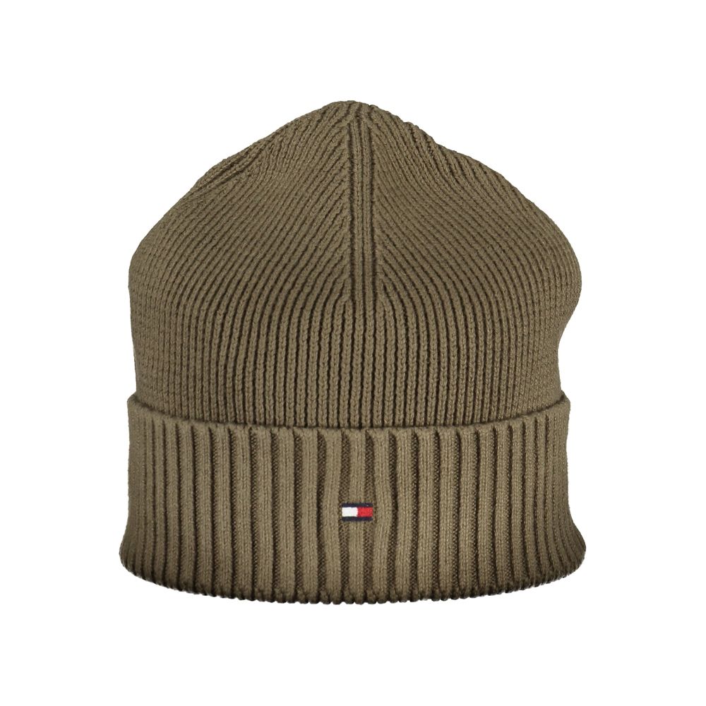 

Зеленая хлопковая мужская кепка Tommy Hilfiger