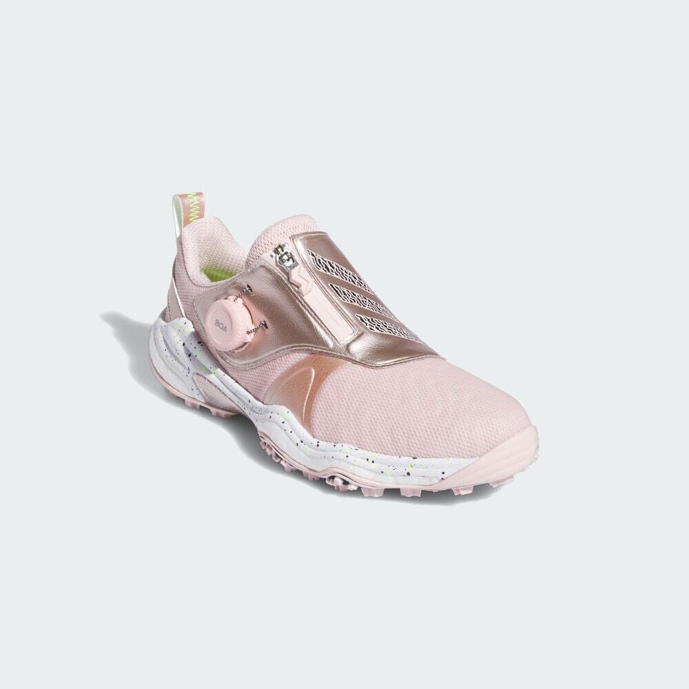 Кроссовки Adidas Women's Code Chaos 25 Boa, цвет Sandy Pink/Black/Sandy Pink Metallic — фото 4