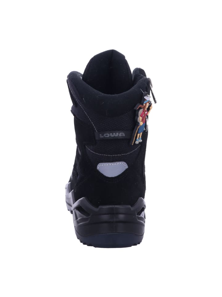 LOWA Зимние ботильоны LINO GTX черно-серого цвета — фото 2