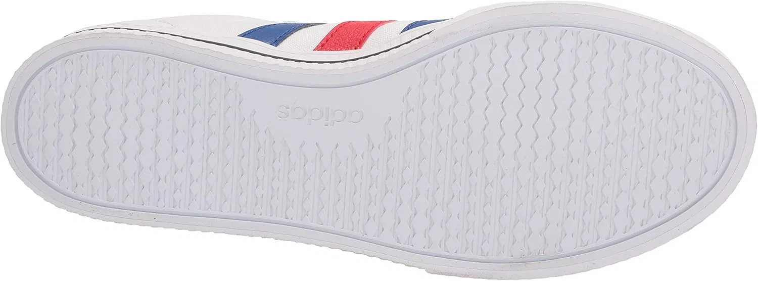 Мужские кроссовки Adidas Continental для фитнеса, белый/ярко-красный/синий — фото 4